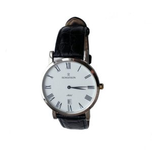 Black Leather Watch